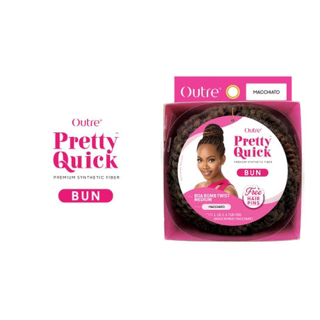 Outre Pretty Quick Bun Boa Bomb Twist Medium Find Your New Look Today!