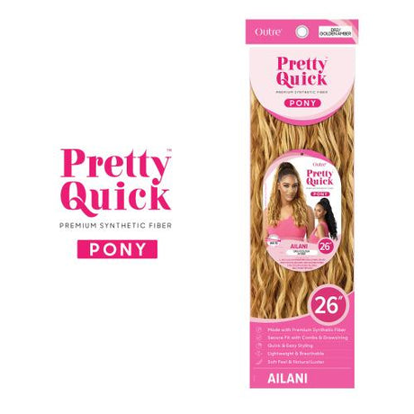 Outre Pretty Quick Drawstring Pony Ailani Find Your New Look Today!