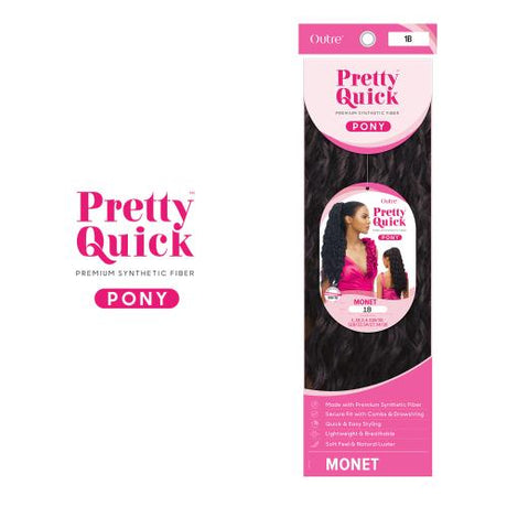 Outre Pretty Quick Drawstring Pony Monet Find Your New Look Today!