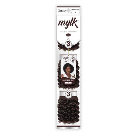 Outre Remi Human Hair Weave Mylk Bohemian 3Pcs Find Your New Look Today!