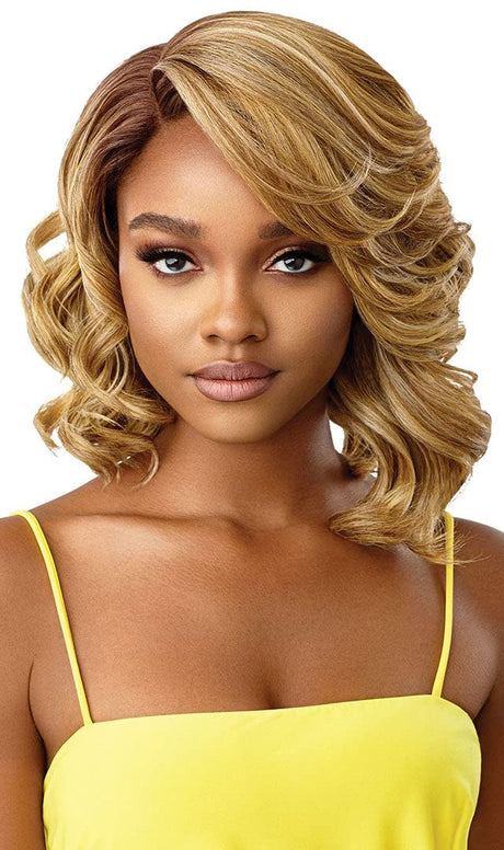 Outre The Daily Synthetic Lace Part Wig - DELANIA (1B Off Black) Find Your New Look Today!