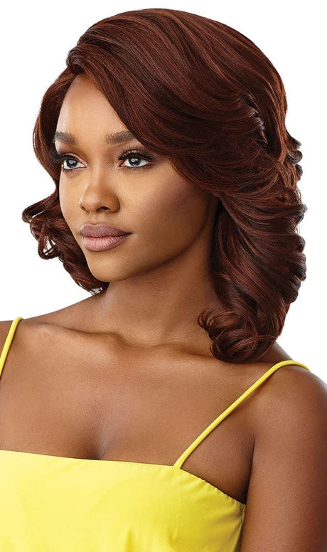 Outre The Daily Synthetic Lace Part Wig - DELANIA (1B Off Black) Find Your New Look Today!