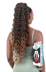 SHAKE-N-GO FREETRESS LITE DRAWSTRING PONYTAIL - RIBBON CURL 28"