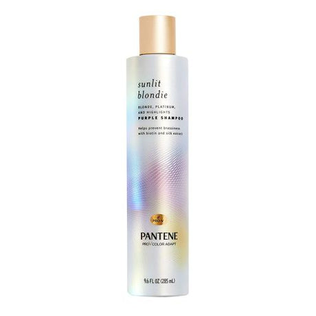 Pantene Sunlit Blondie Purple Shampoo with Biotin and Silk Extract 9.6oz/ 285ml Find Your New Look Today!