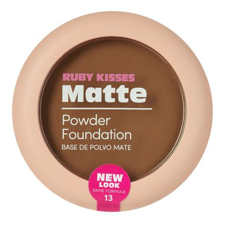Ruby Kisses Never Touch Up Matte finish Powder Foundation Find Your New Look Today!