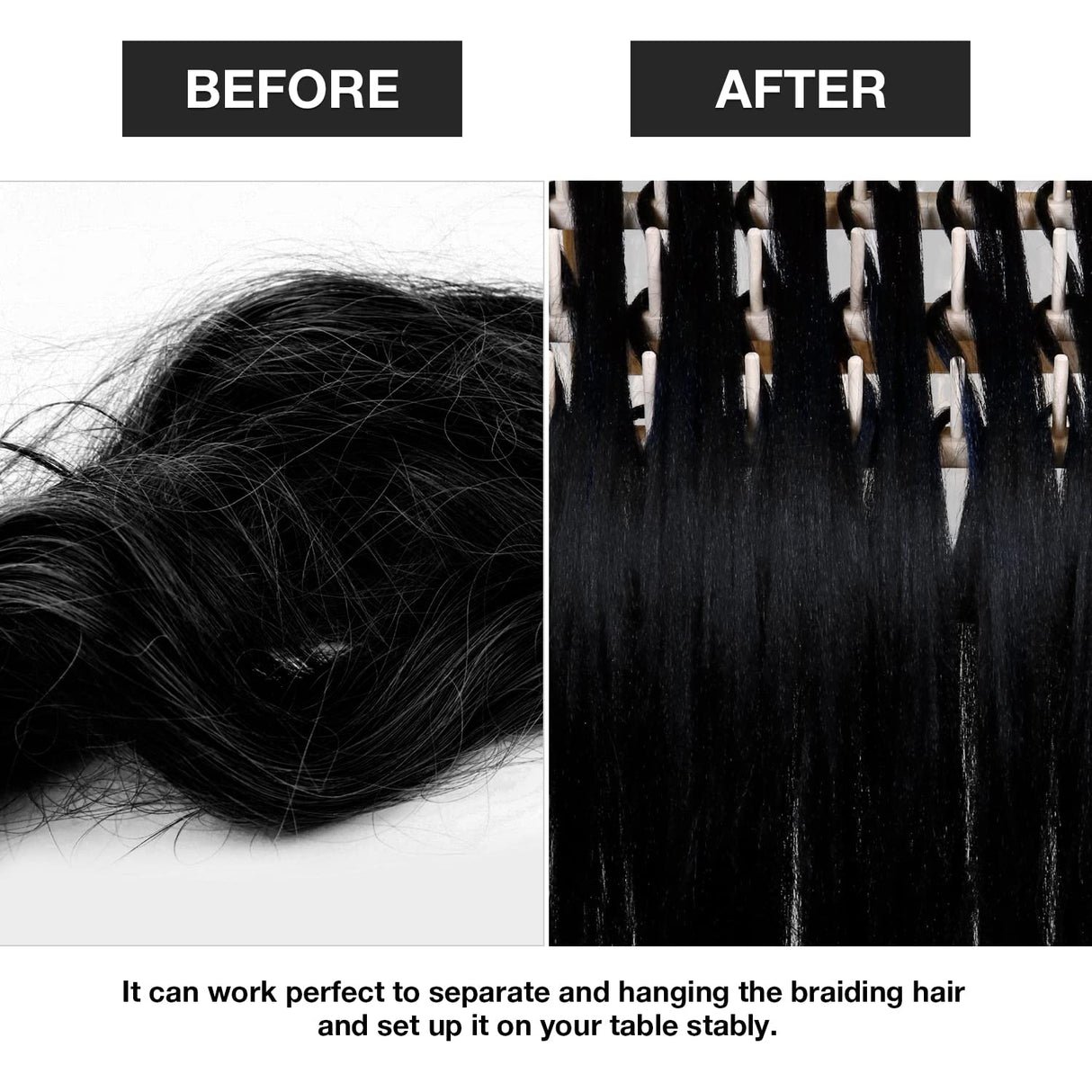 60 Spools Wooden Thread Holder Embroidery Thread Organizer Braiding Hair  Rack Thread Spool Holder Thread Holder Wall 