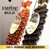 SENSATIONNEL EMPIRE 100% HUMAN HAIR - DEEP BULK - 18"