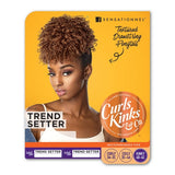 Sensationnel Synthetic Hair Drawstring Ponytail Instant Pony Curls Kinks & Co Trend Setter Find Your New Look Today!