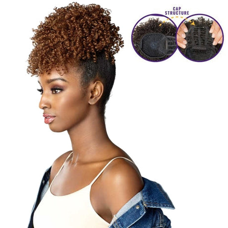 Sensationnel Synthetic Hair Drawstring Ponytail Instant Pony Curls Kinks & Co Trend Setter Find Your New Look Today!