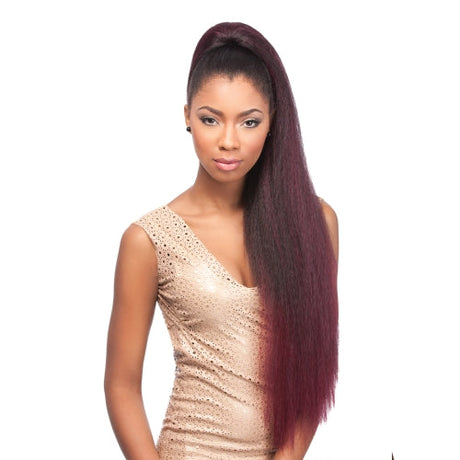 Sensationnel Synthetic Hair Drawstring Ponytail Natural Perm Yaki 30 Find Your New Look Today!