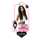 Sensationnel Weave Vice Bundles 3X Multi Pack Crimp With 2X5 HD Lace Closure Find Your New Look Today!