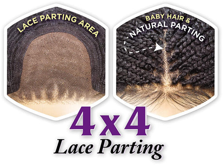 Sensationnel lace front wig - cloud 9 4x4 lace parting senegal twist Find Your New Look Today!