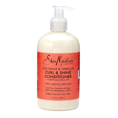 Shea Moisture Coconut & Hibiscus Curl & Shine Conditioner 13oz Find Your New Look Today!