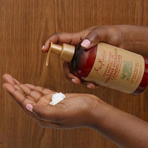 Shea Moisture Manuka Honey & Mafura Oil Intensive Hydration Conditioner 13oz/ 384ml Find Your New Look Today!