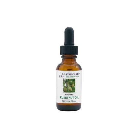 Star Care 100% Pure Kukui Nut Oil 1oz/ 30ml Find Your New Look Today!