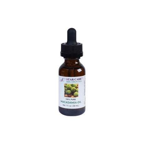Star Care 100% Pure Macadamia Oil 1oz/ 30ml Find Your New Look Today!