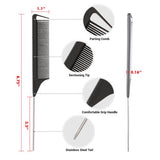 Studio Limited Carbon Pin Tail Parting Comb Find Your New Look Today!