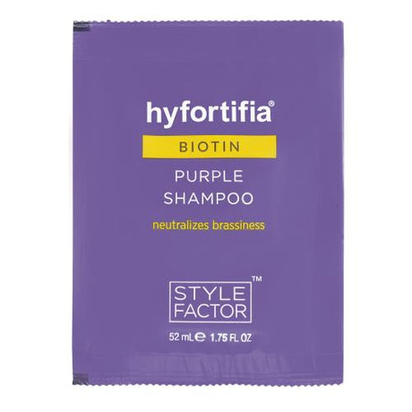 Style Factor Hyfortifia Biotin Purple Shampoo 1.75oz/ 52ml Find Your New Look Today!