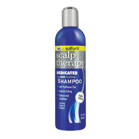 Sulfer8 Scalp Therapy Medicated Dandruff Control Shampoo 9.5oz/ 280ml Find Your New Look Today!