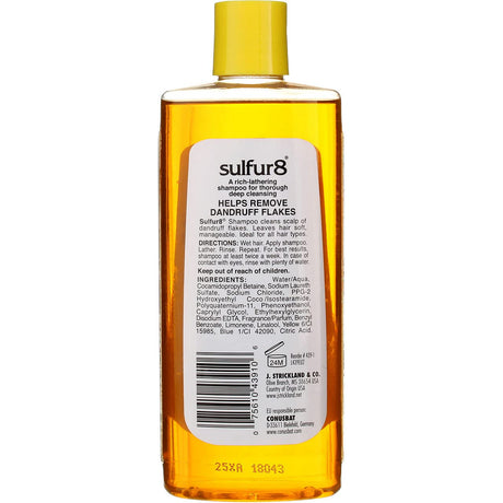 Sulfur8 Medicated Shampoo 7.50 oz Find Your New Look Today!