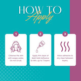 The Hair Diagram - Bold Hold Active Reloaded - Strong Hold Glue for Wigs and Hair Systems - Invisible Bonding - Formulated for Oily Skin - Non Toxic - Humidity Resistant & Waterproof - 1.3oz Find Your New Look Today!