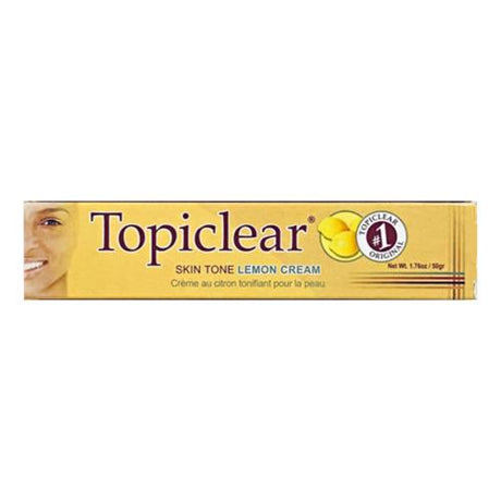 Topiclear Skin Tone Lemon Cream Find Your New Look Today!