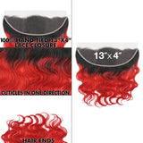 Uniq Hair 100% Virgin Human Hair Brazilian Bundle Hair Weave 7A Body with 13X4 Closure#OTRED Find Your New Look Today!