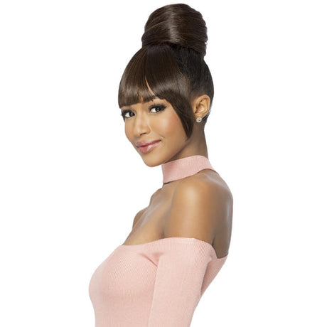 Vivica Fox Synthetic Hair Bang & Bun Two In One BPB-Shy Find Your New Look Today!