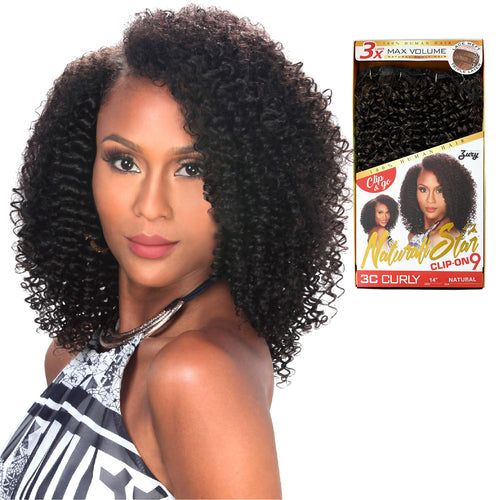 3c curly hair extensions hotsell clip in