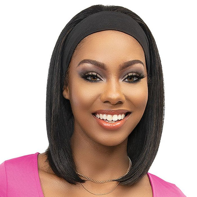 Janet Collection Crescent Premium Synthetic Fiber Band Wig- BRIO - Hollywood Beauty STL