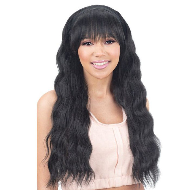 ModelModel Synthetic Headband Full Cap Wig - CALISTA - Hollywood Beauty STL