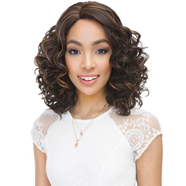 Janet Collection Human Hair Blend Brazilian Scent Lace Front Wig TARA - Hollywood Beauty STL